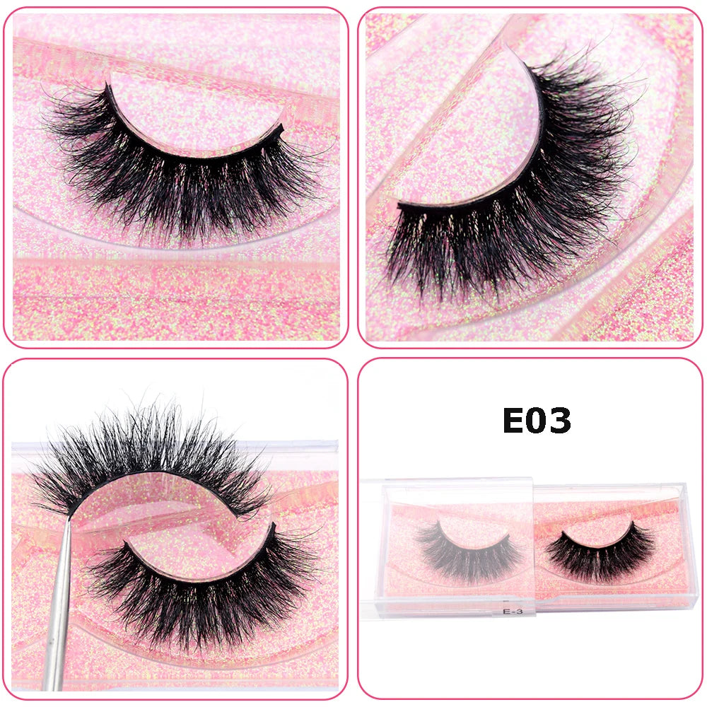 Mink Eyelashes Hand Made Crisscross False Eyelashes