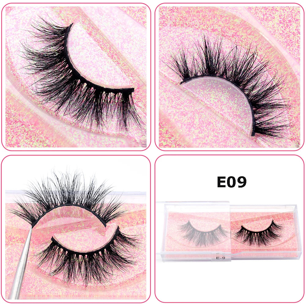 Mink Eyelashes Hand Made Crisscross False Eyelashes