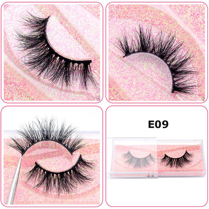 Mink Eyelashes Hand Made Crisscross False Eyelashes