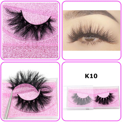 Mink Eyelashes Hand Made Crisscross False Eyelashes