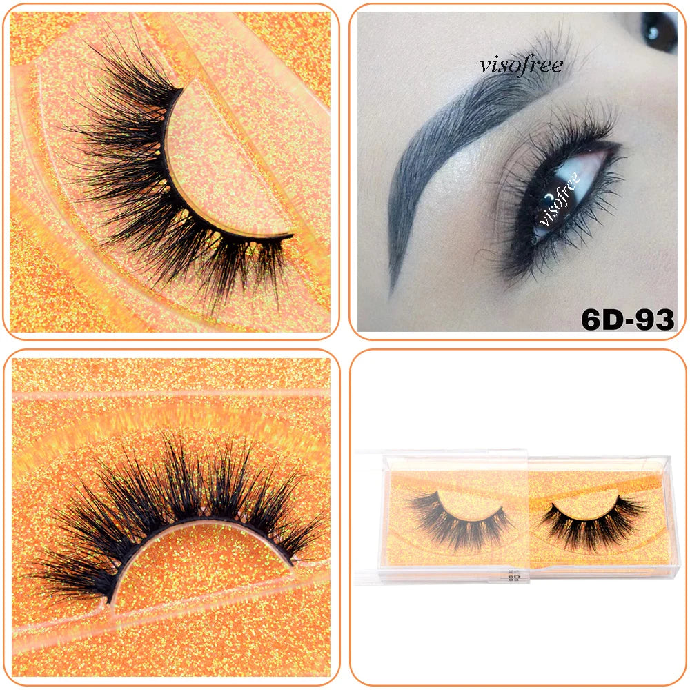 Mink Eyelashes Hand Made Crisscross False Eyelashes