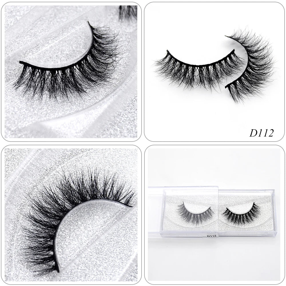 Mink Eyelashes Hand Made Crisscross False Eyelashes