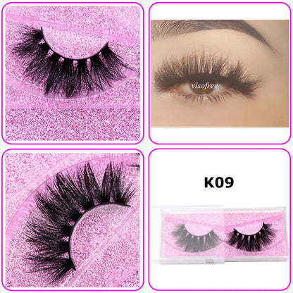 Mink Eyelashes Hand Made Crisscross False Eyelashes