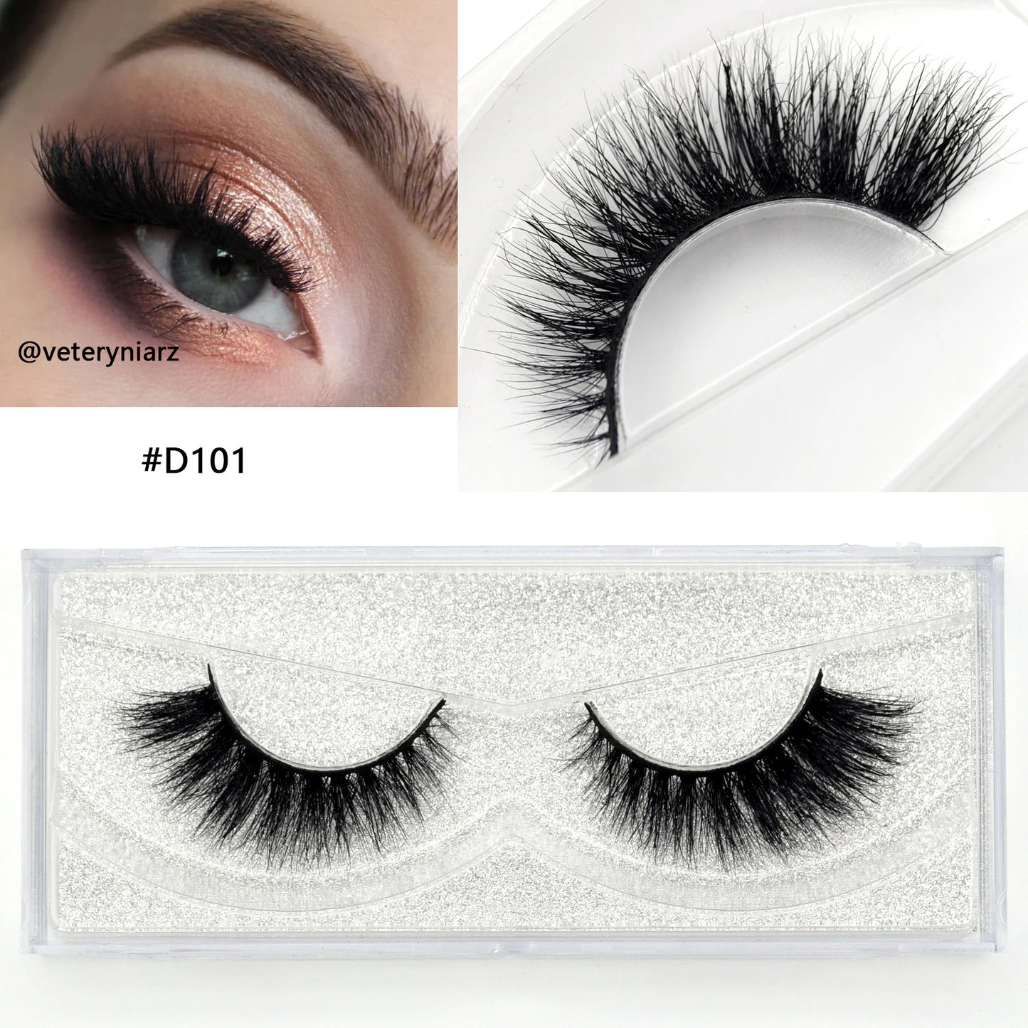 Mink Eyelashes Hand Made Crisscross False Eyelashes