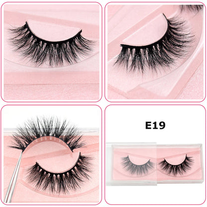 Mink Eyelashes Hand Made Crisscross False Eyelashes