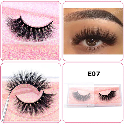 Mink Eyelashes Hand Made Crisscross False Eyelashes