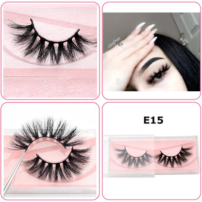 Mink Eyelashes Hand Made Crisscross False Eyelashes